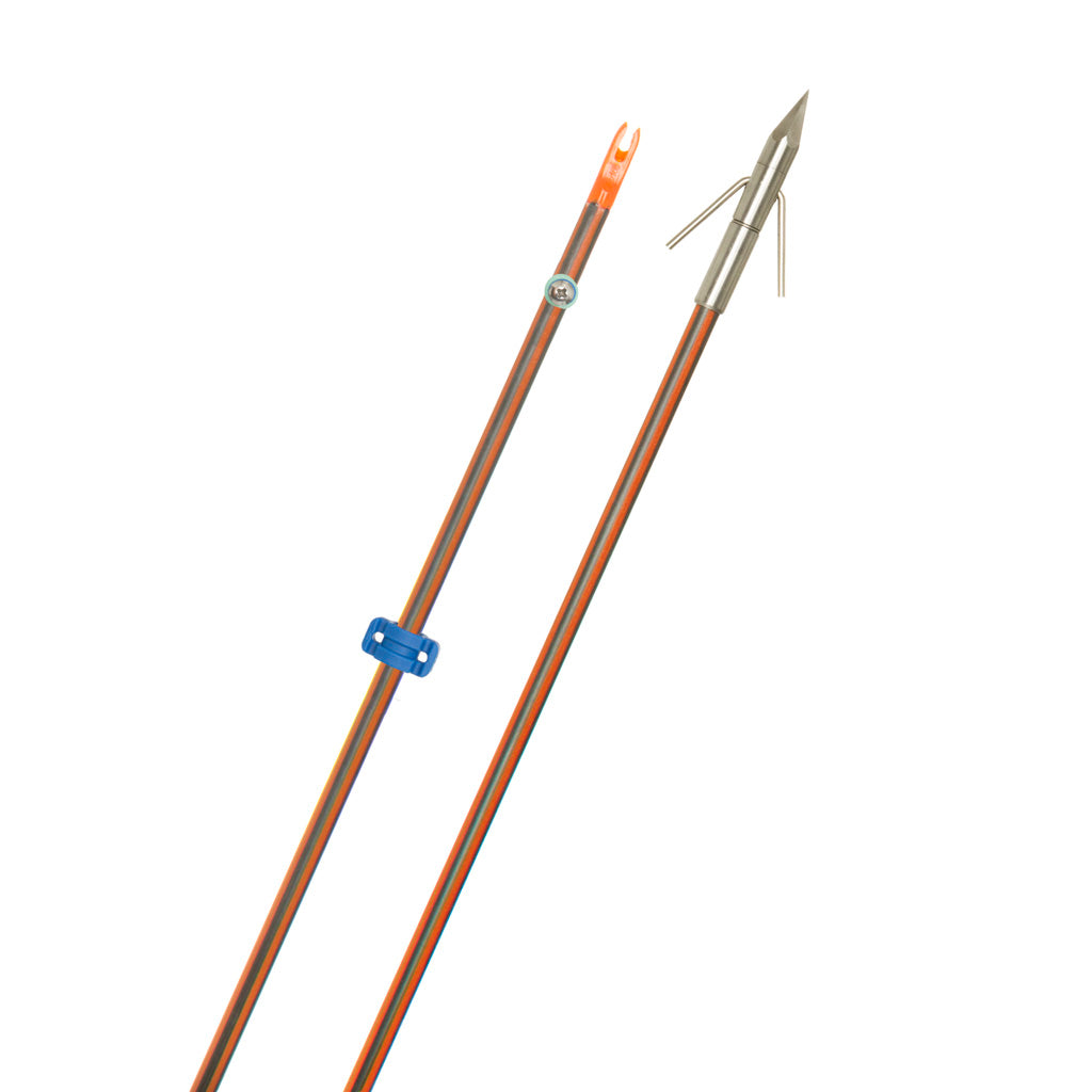 Fin Finder Hydro Carbon IL Bowfishing Arrow Big Head Pro Point