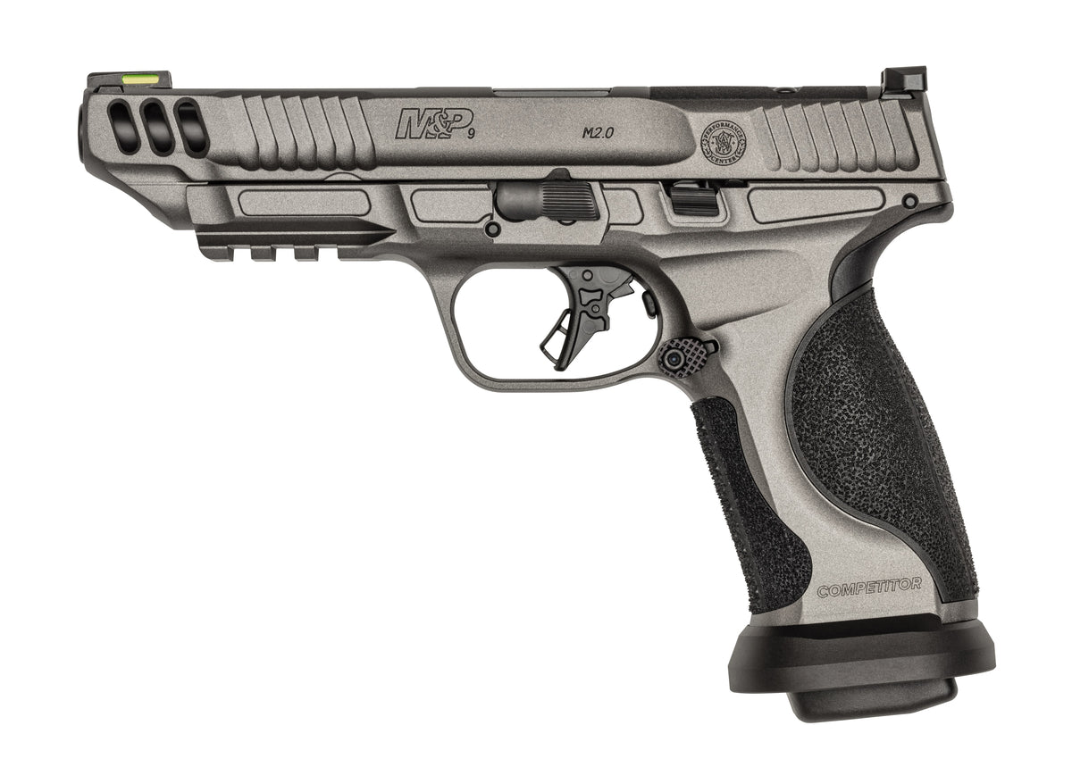 S&W M&P9 PC 13198 COMP 9MM 5 OR 10R GRY