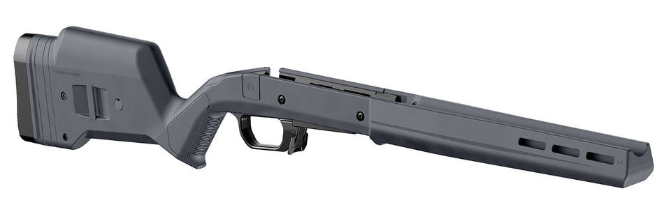 Magpul MAG1069-GRY-LT Hunter 110 Fixed Stock Stealth Gray Synthetic Aluminum Bedding Adj Comb Savage 110 SA Left Hand