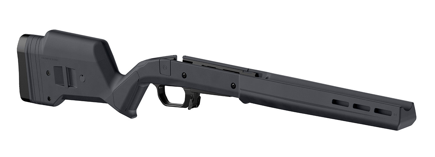 Magpul MAG1069-GRY-RT Hunter 110 Gray Synthetic Stock with Aluminum Bedding for Savage 110 Short Action Right Hand