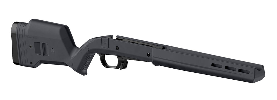 Magpul MAG1069-GRY-RT Hunter 110 Gray Synthetic Stock with Aluminum Bedding for Savage 110 Short Action Right Hand