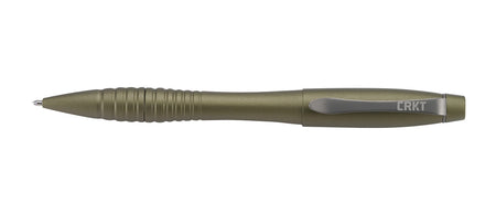 CRKT Williams Defense Pen OD Green Anodized Aluminum 6" with Pen Refill