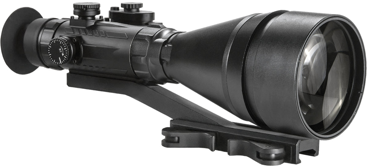 AGM Global Vision Wolverine Pro-6 3AL1 Night Vision Riflescope Matte Black 6x 100mm Gen 3 Auto Gated Level 1 Red Chevron
