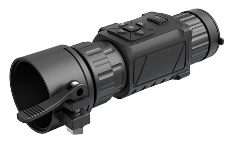AGM Global Vision Rattler TC35-384 Thermal Clip-On Monocular Black Anodized 1x 35mm 384x288 Digital 2x/4x/8x Zoom