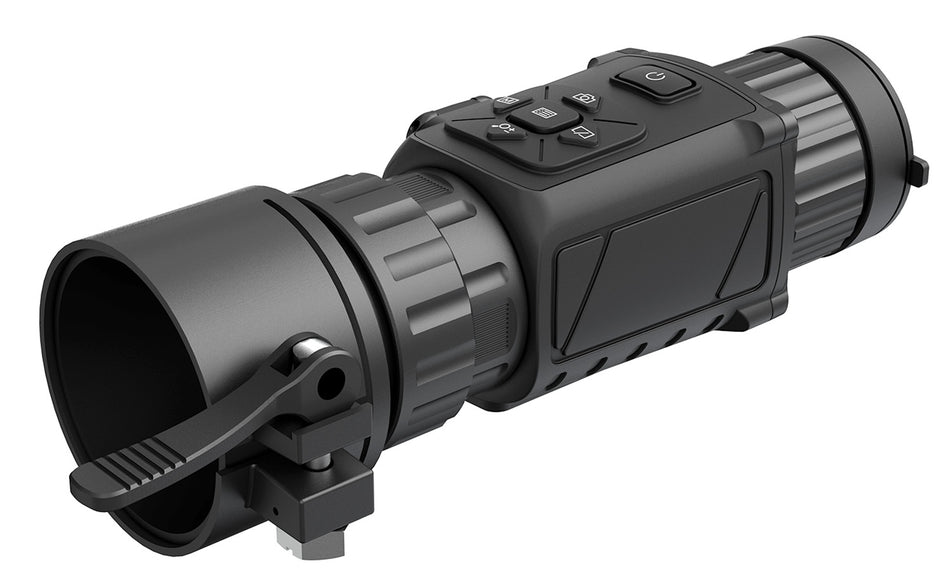 AGM Global Vision Rattler TC35-384 Thermal Clip-On Monocular Black Anodized 1x 35mm 384x288 Digital 2x/4x/8x Zoom