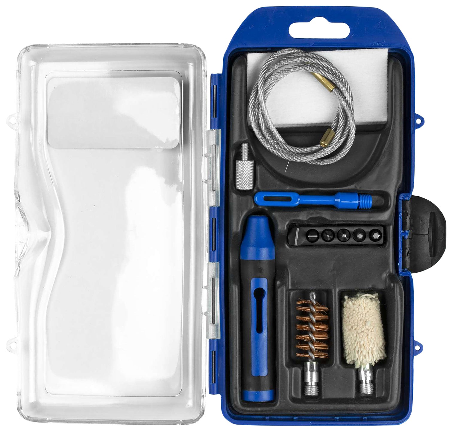 DAC GunMaster 20 Gauge Shotgun Cleaning Kit 14 Pieces Black/Blue