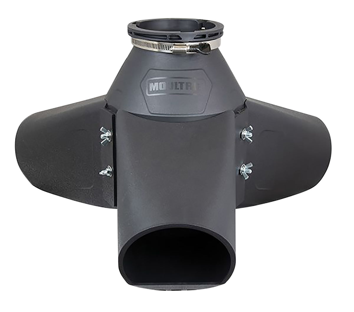 Moultrie MFG13338 Gravity Feeder Kit with Quicklock Adapter, Adjustable Flow, Black