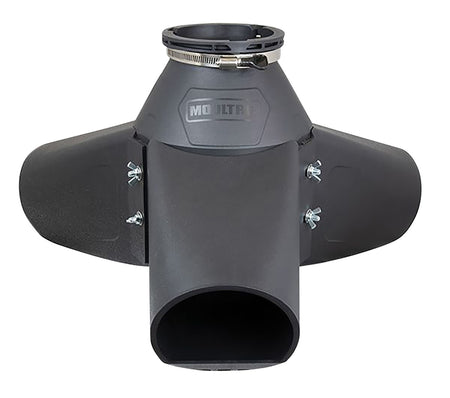 Moultrie MFG13338 Gravity Feeder Kit with Quicklock Adapter, Adjustable Flow, Black