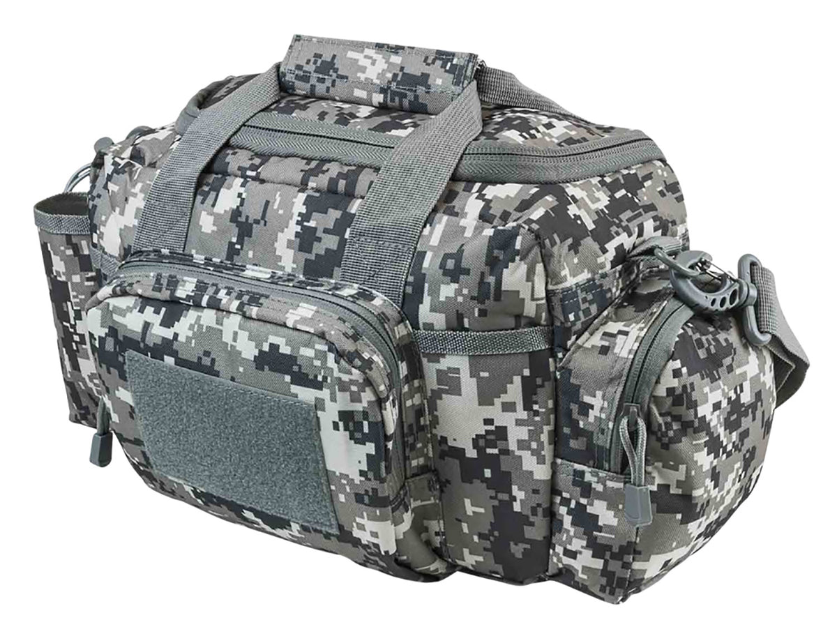 NcStar VISM Small Range Bag PALs Webbing Side Pockets Carry Handles Digital Camo