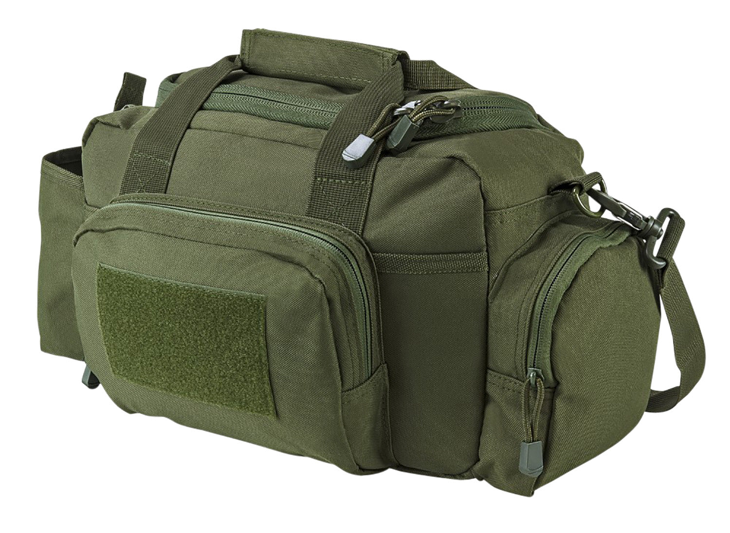 NcStar VISM Small Range Bag PALs Webbing Side Pockets Carry Handles Green