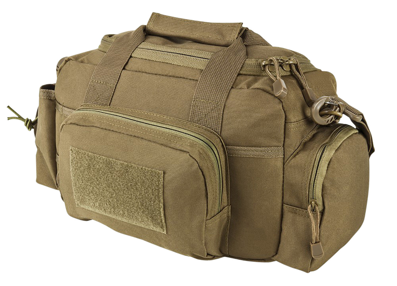 NcStar VISM Small Range Bag PALs Webbing Side Pockets Carry Handles Tan