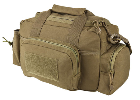 NcStar VISM Small Range Bag PALs Webbing Side Pockets Carry Handles Tan