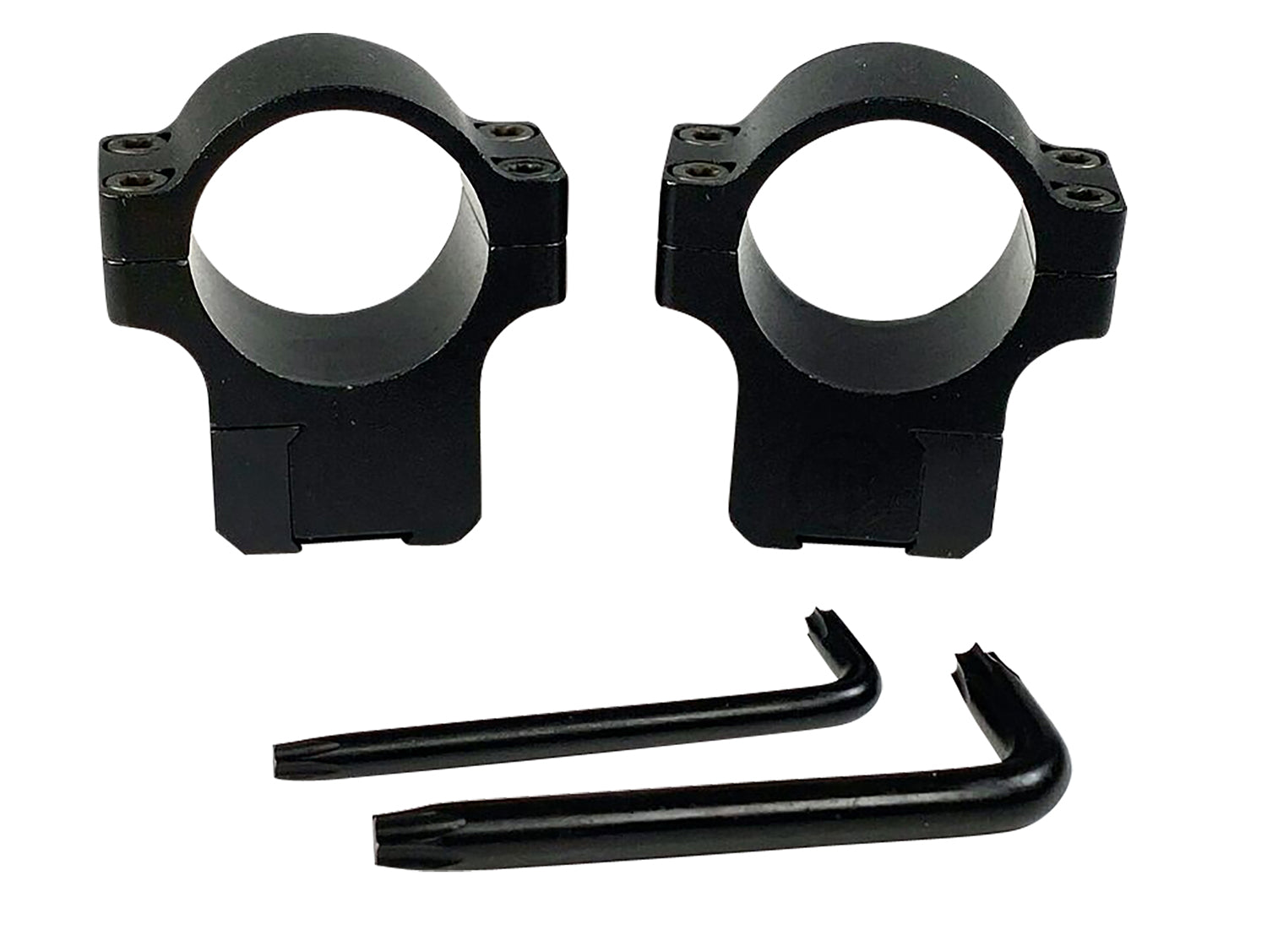 CZ-USA 40086 CZ 457/455 Scope Rings 1" Medium Matte Black