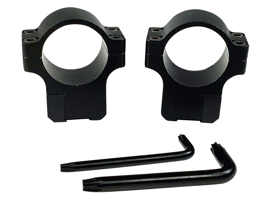 CZ-USA 40086 CZ 457/455 Scope Rings 1" Medium Matte Black
