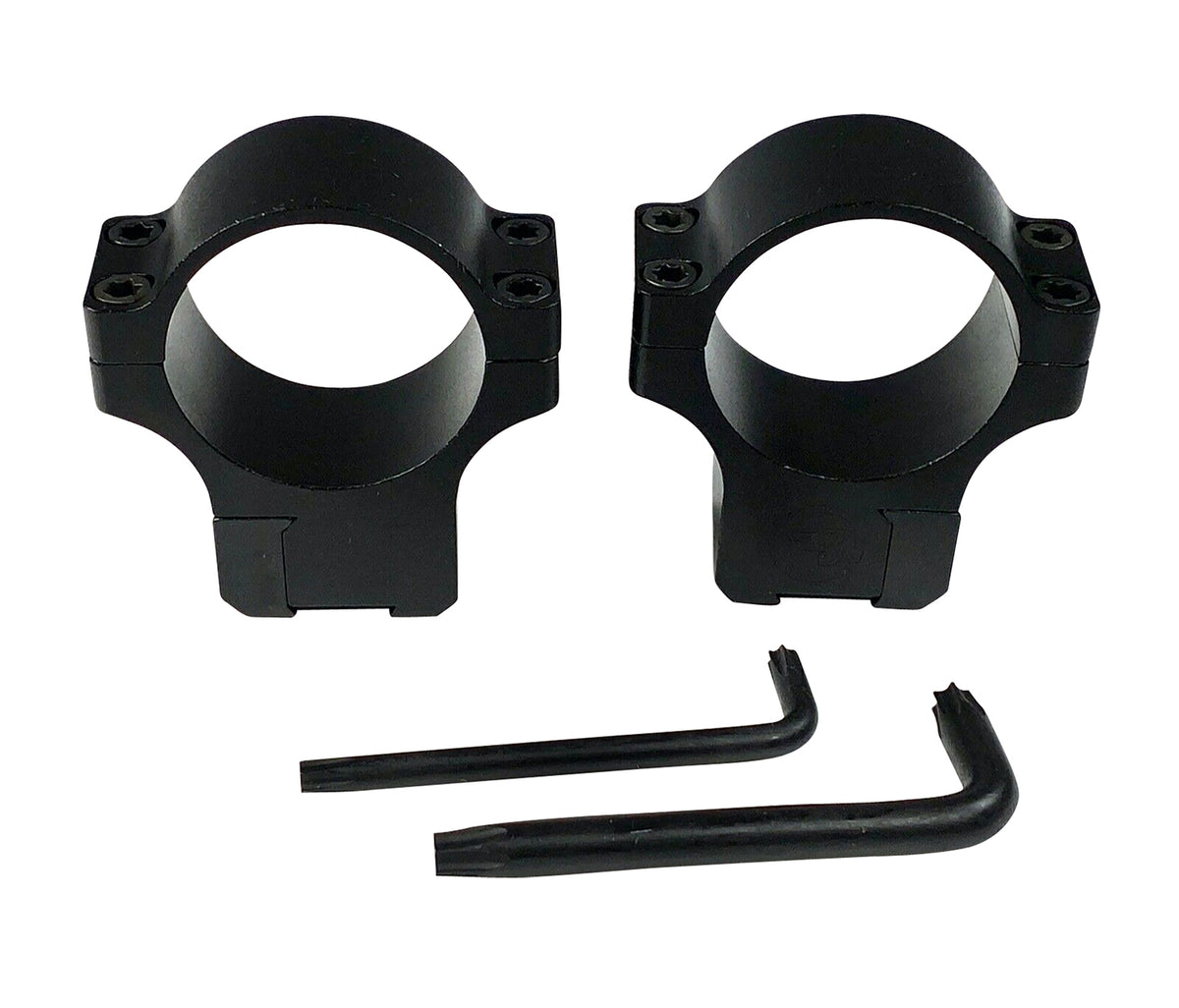 CZ-USA 40087 CZ 457/455 Scope Rings 30mm Medium Matte Black