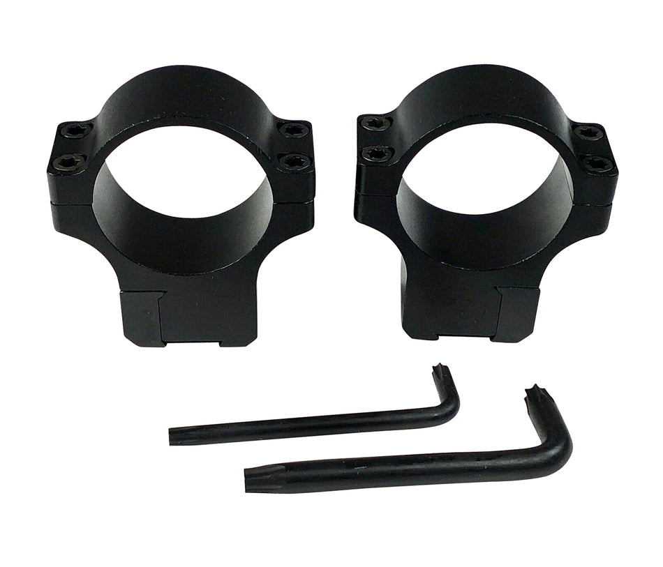 CZ-USA 40087 CZ 457/455 Scope Rings 30mm Medium Matte Black