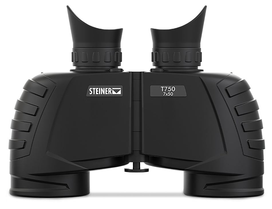 Steiner 2052 T750 Tactical 7x50mm Porro Prism Binocular, Sports-Auto Focus, Black Makrolon w/Rubber Armor