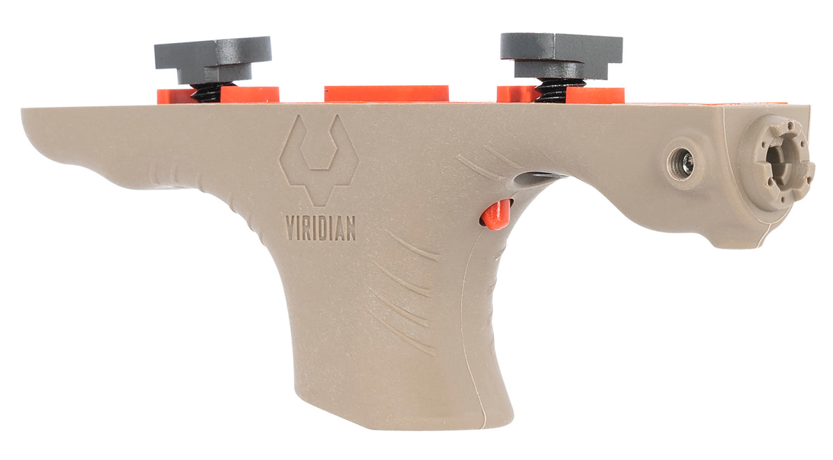 Viridian 9120038 HS1 FDE AR Hand Stop with Integrated Red Laser Sight M-Lok Mount Flat Dark Earth