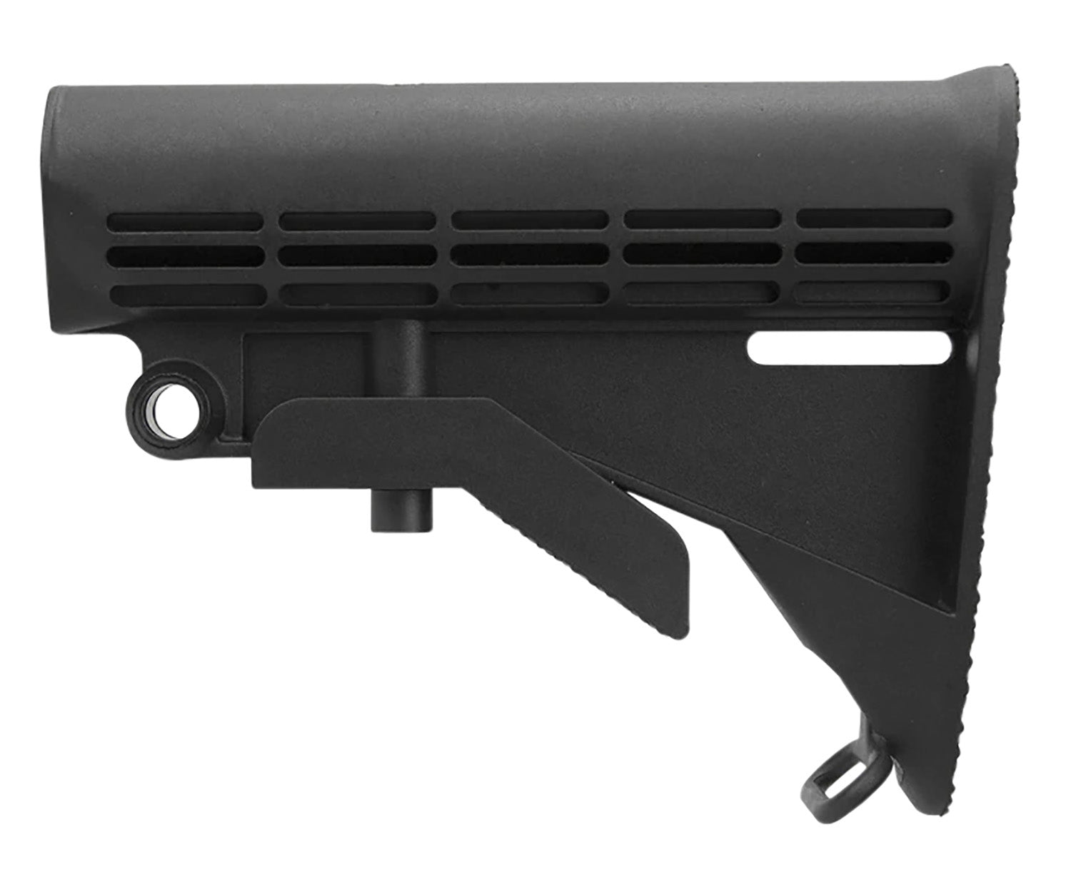 Aim Sports USASM4STK G.I. Style AR-Platform Stock with Mil-Spec Buffer Tube, Black Synthetic