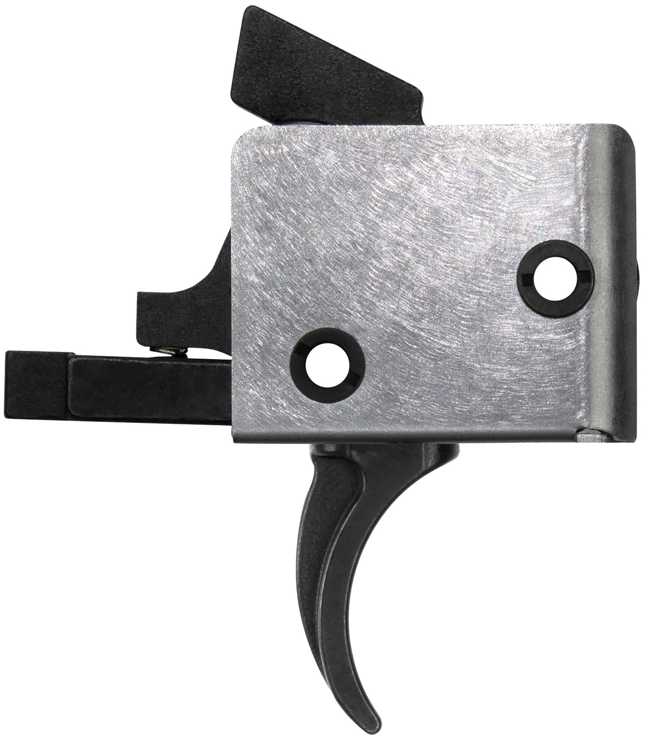 CMC Triggers 91505 Drop-In Single-Stage Curved AR Trigger Large Pin Black 3-3.50 lbs