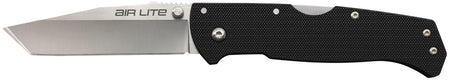 Cold Steel Air Lite Tanto Folding Knife 3.50" AUS-10A Stainless Blade Black G10 Handle
