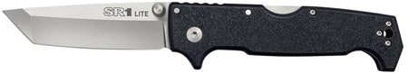 Cold Steel SR1 Lite Tanto Folding Knife 4" 8Cr14MoV Stainless Blade Black Griv-Ex Handle
