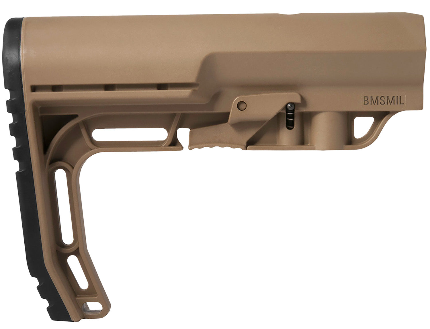 Mission First Tactical BMSMILSDE Battlelink Minimalist Mil-Spec Stock Scorched Dark Earth Synthetic 7.08" OAL