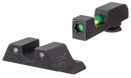 Trijicon 601106 DI Night Sight Set Green Tritium Fiber Optic Front and Green Tritium Rear for Glock 42/43/43X/48