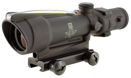 Trijicon 100143 ACOG 3.5x35mm Matte Black Illuminated Amber Chevron .308/7.62 BDC Reticle