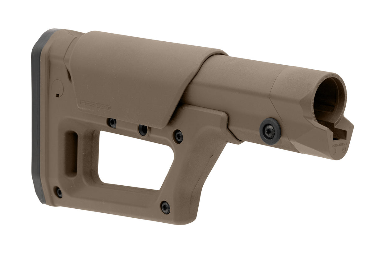 Magpul MAG1159-FDE PRS Lite Precision-Adjustable Stock Flat Dark Earth Polymer with Rubber Buttplate