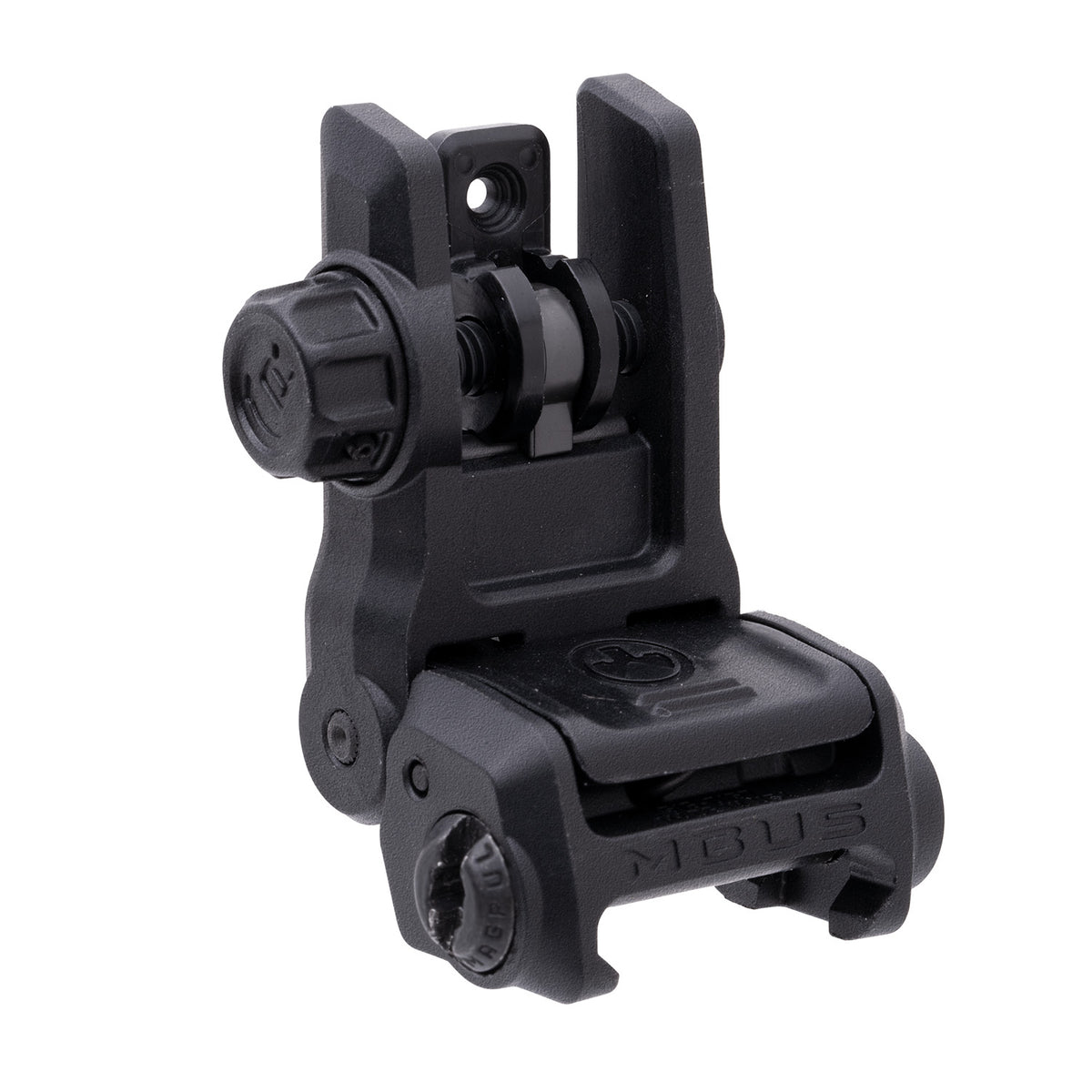 Magpul MAG1167-BLK MBUS 3 Flip-Up Rear Sight Black for AR-10/AR-15/M4/M16