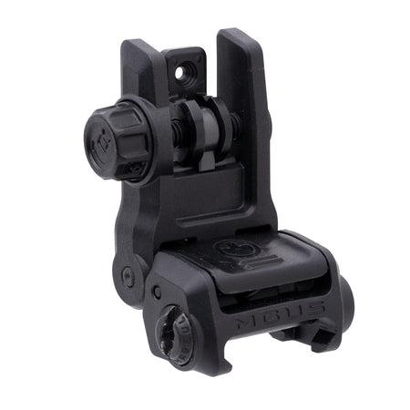 Magpul MAG1167-BLK MBUS 3 Flip-Up Rear Sight Black for AR-10/AR-15/M4/M16