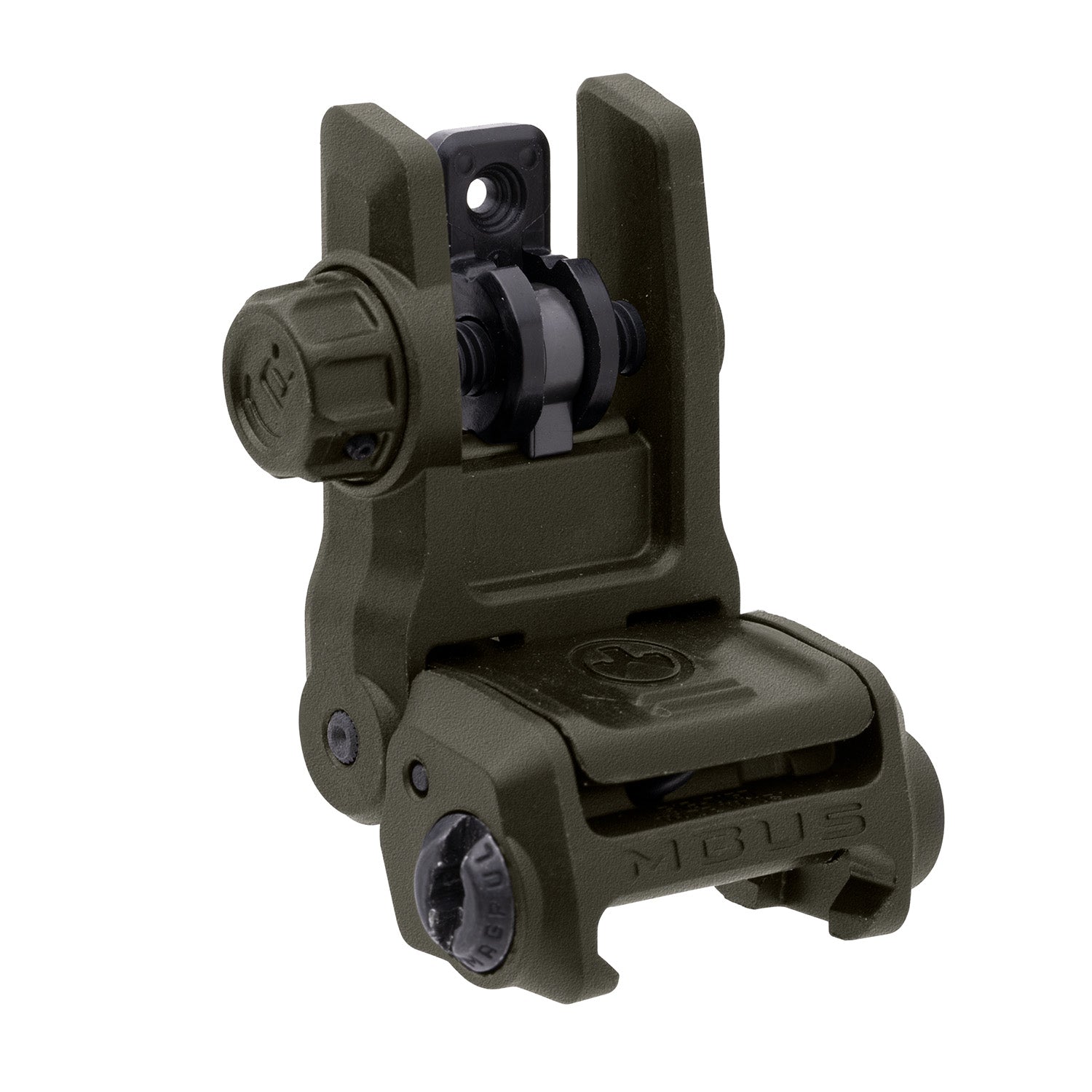 Magpul MAG1167-ODG MBUS 3 Flip-Up Rear Sight Olive Drab Green AR-10/AR-15/M4/M16