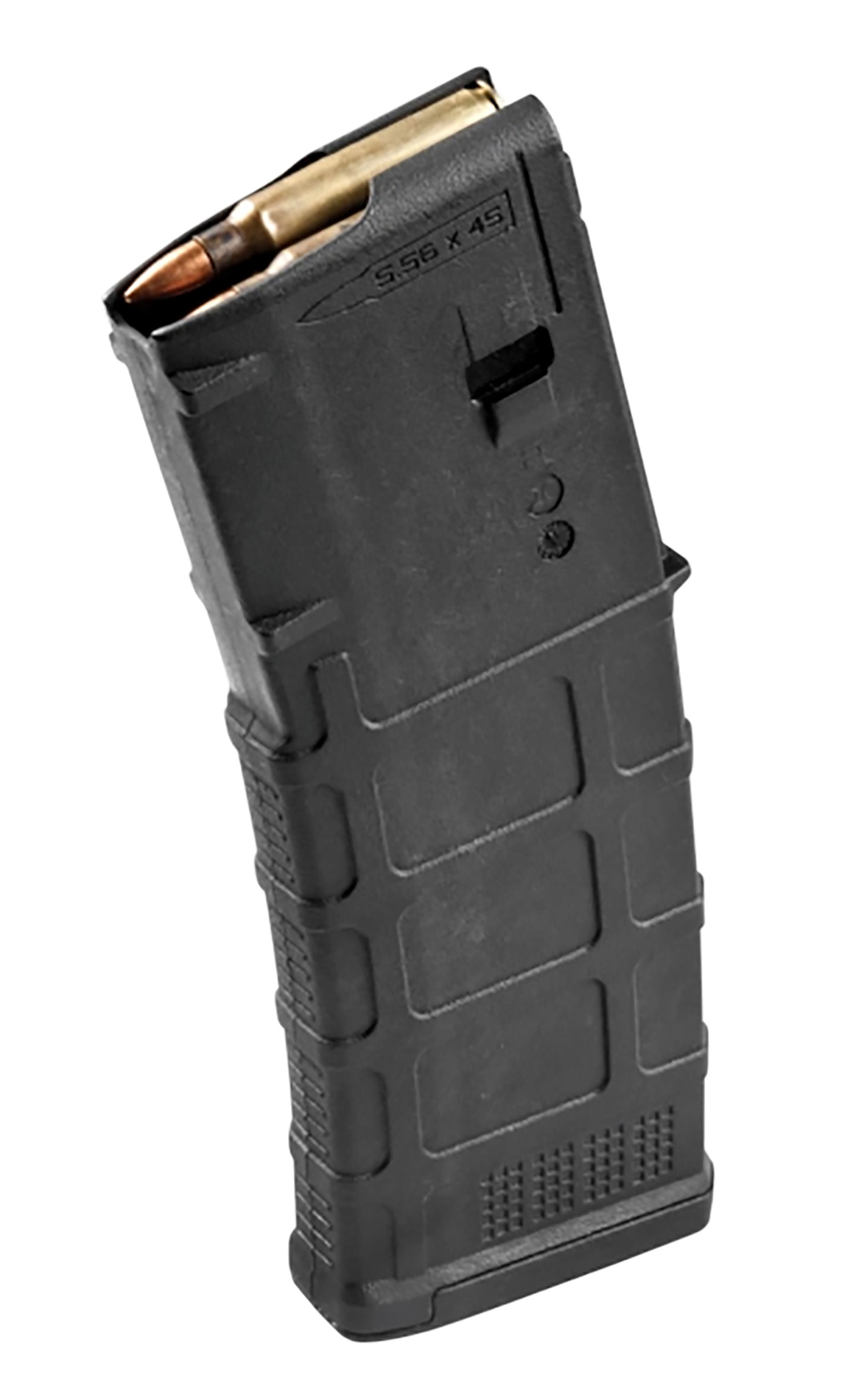 Magpul MAG1183BLK PMAG 10/30 AR/M4 GEN M3 10-Round .223 Rem/5.56x45mm NATO Magazine for AR-15/M16/M4 Black Polymer