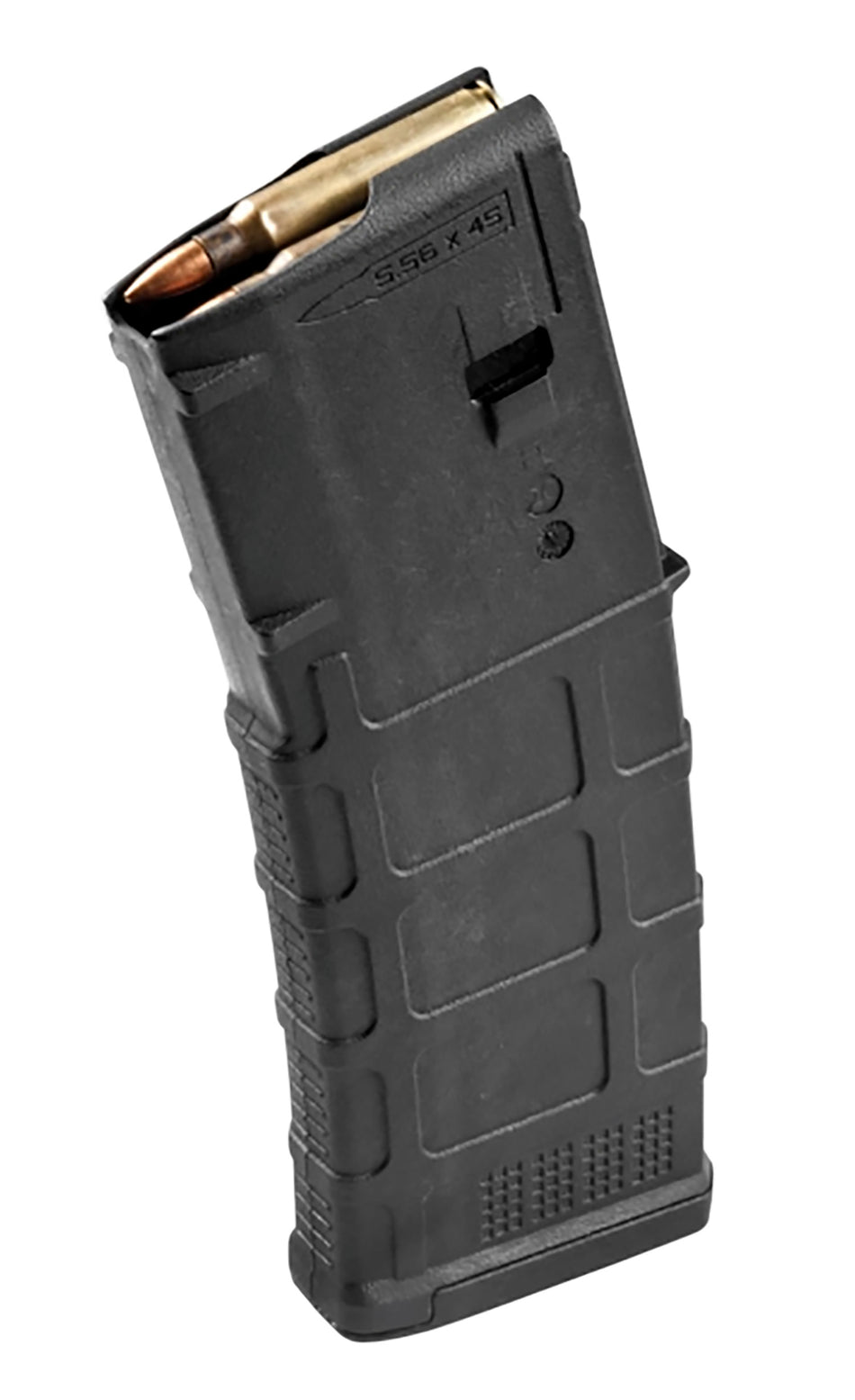 Magpul MAG1183BLK PMAG 10/30 AR/M4 GEN M3 10-Round .223 Rem/5.56x45mm NATO Magazine for AR-15/M16/M4 Black Polymer