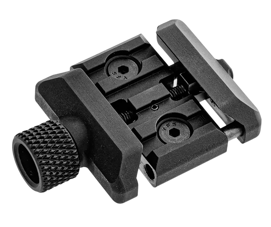Magpul MAG1196-BLK QR Rail Grabber 17S Rail Adapter Set Black Aluminum