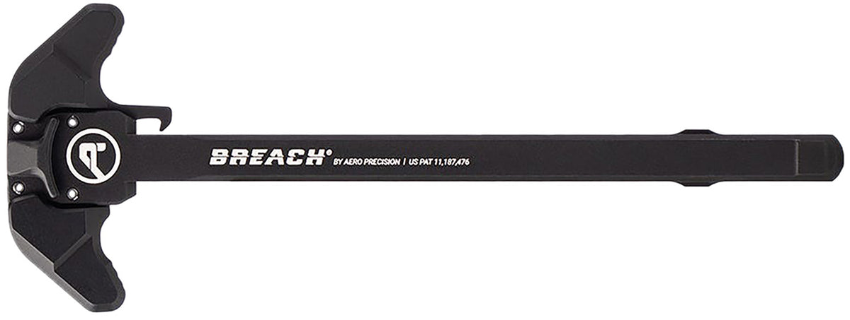 Aero Precision APRA700100C BREACH Ambidextrous Charging Handle AR-15 Black 7075-T6 Aluminum