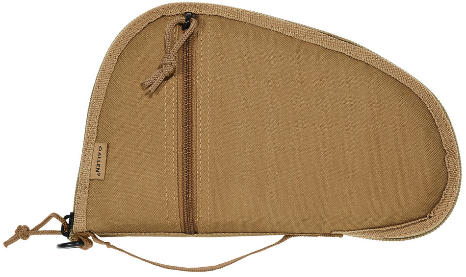 Allen Torrey Handgun Case Coyote Tan Polyester with Accessory Pocket and Muzzle Pocket