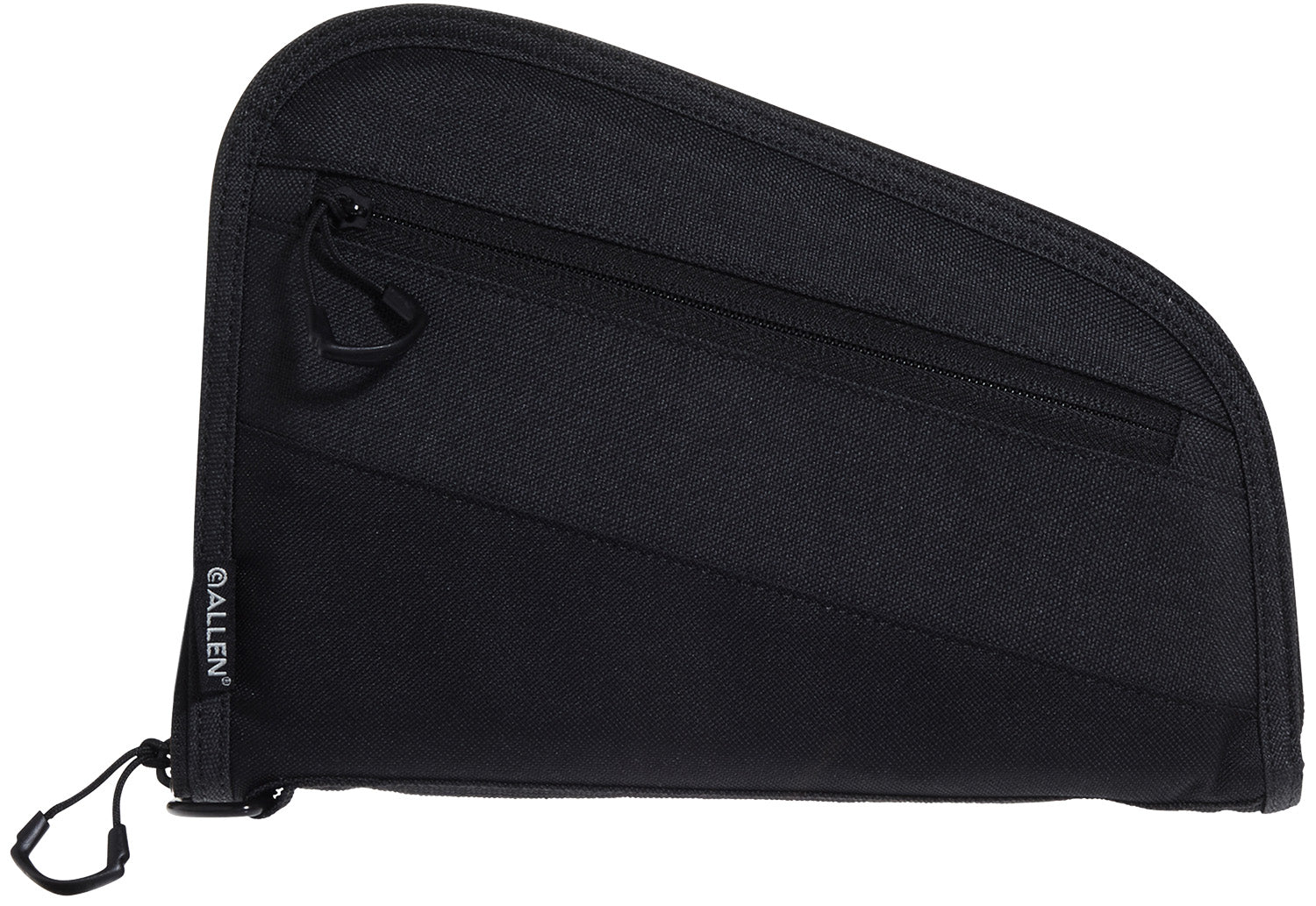 Allen 7749 Auto-Fit 2.0 Handgun Case Black Foam Padding Knit Interior Exterior Pocket for Compact Semi-Autos 9" L