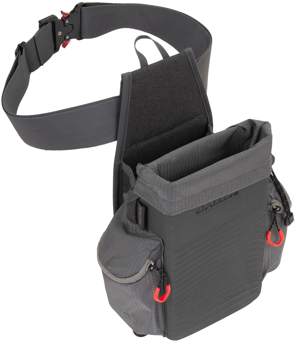 Allen 8317 Competitor All-In-One Gray EVA Shell Bag for Trap and Skeet Shooters with Removable Hull Bag