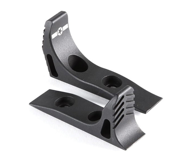 POF Patriot Ordnance Factory M-LOK Handstop Kit Front & Rear Black Anodized