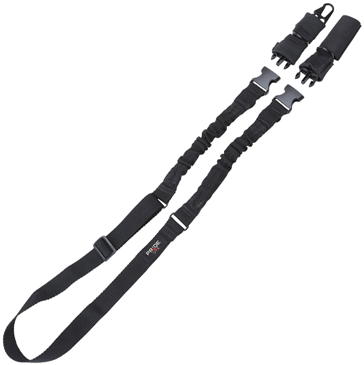Tac Six 8911 Citadel Single & Double Point Sling Black 50" OAL MSR Convertible