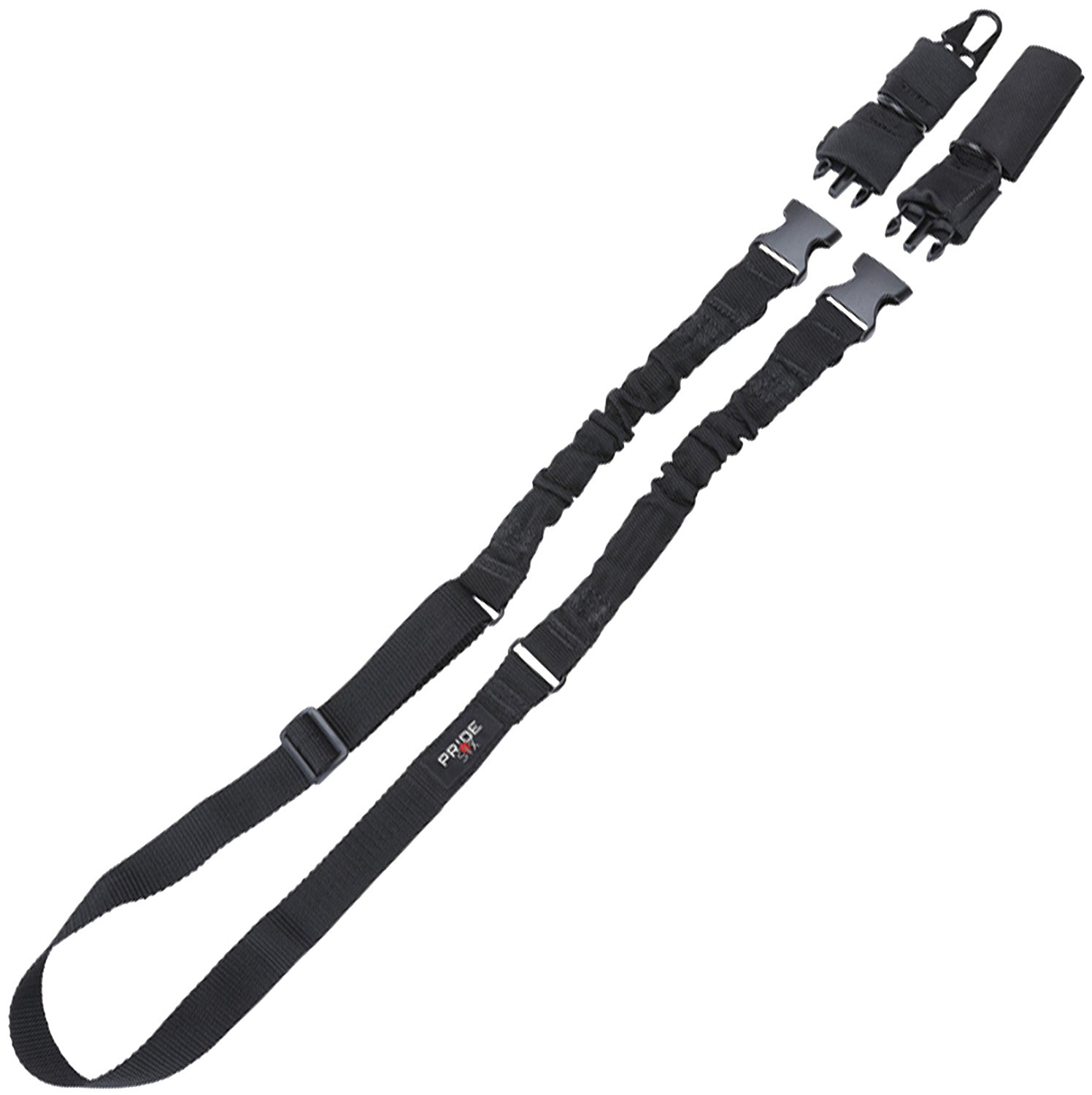 Tac Six 8911 Citadel Single & Double Point Sling Black 50" OAL MSR Convertible
