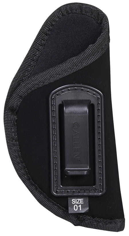 Allen 44601 Inside-The-Pant Concealed Carry Holster Size 01 IWB Black Ultrasuede, Fits Medium Frame Autos incl. Sig P365, Right Hand