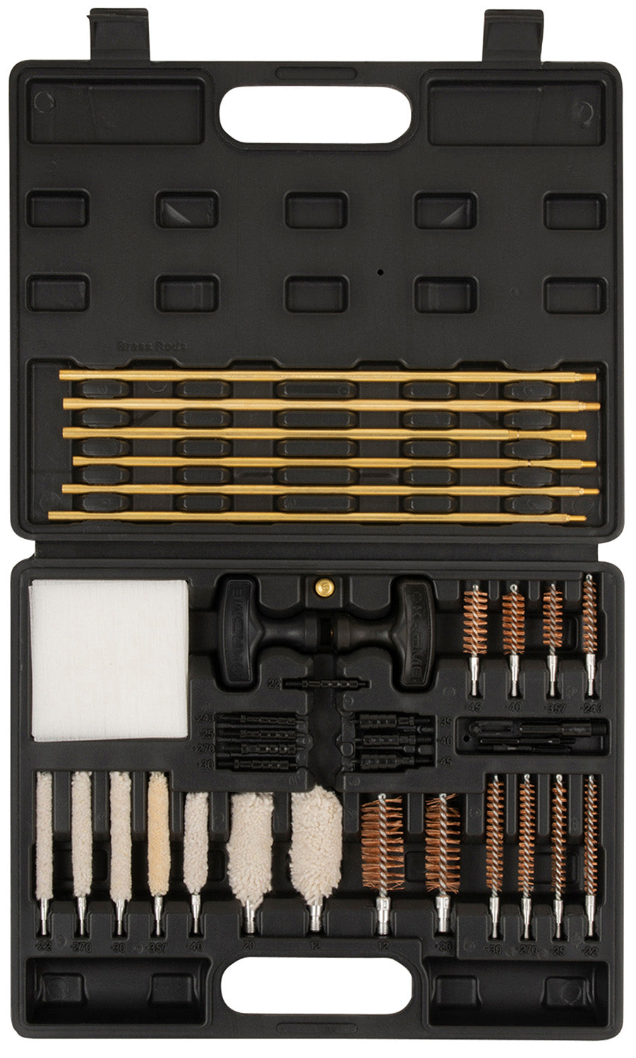 Krome 70562 Universal 37-Piece Cleaning Kit for Handguns, Rifles, and Shotguns