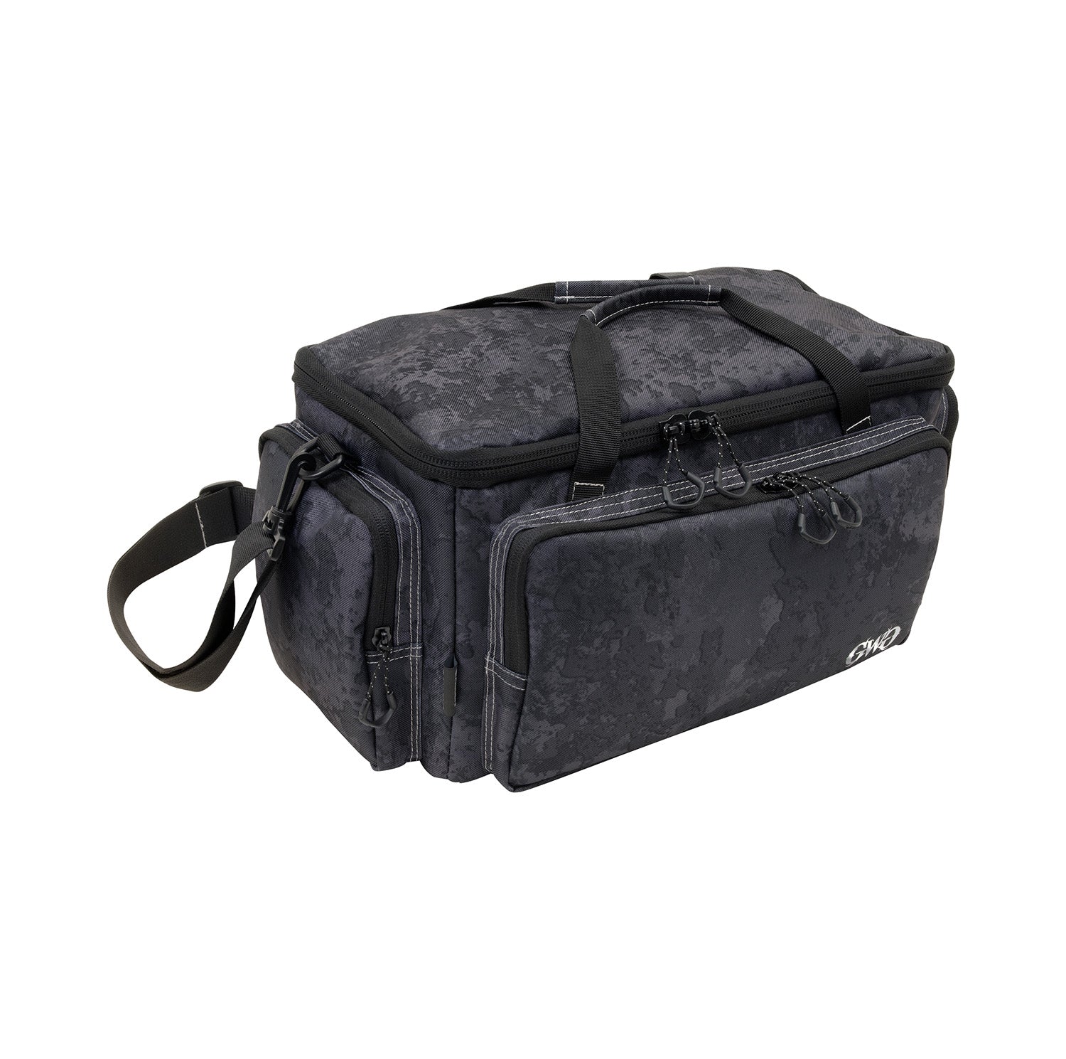 Girls With Guns 70639 Midnight Range Bag Shade Blackout Camo with Zippered Pockets and Removable Shoulder Strap