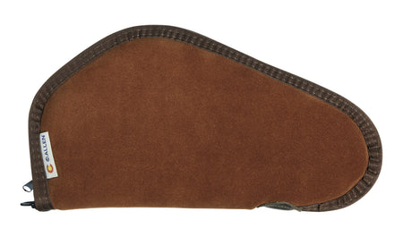 Heritage Cases 8611 Handgun Case 11" Brown Suede with Faux Sherpa Lining and Foam Padding