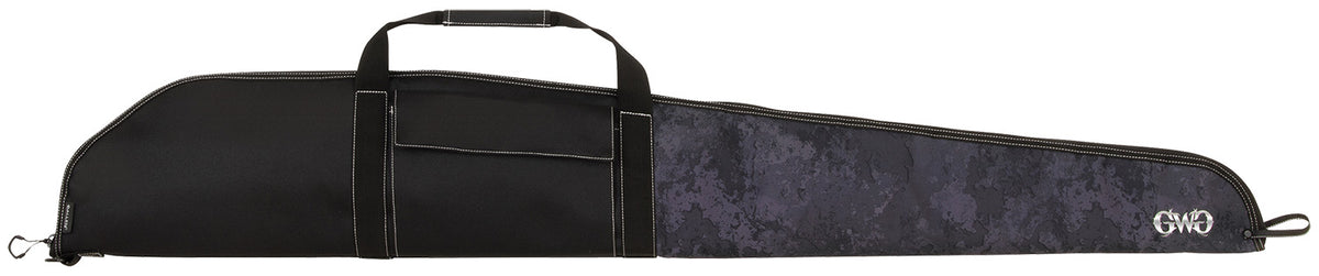 Girls With Guns 90752 Midnight Shotgun Case 52" Black Shade Blackout Camo with Lockable Zipper