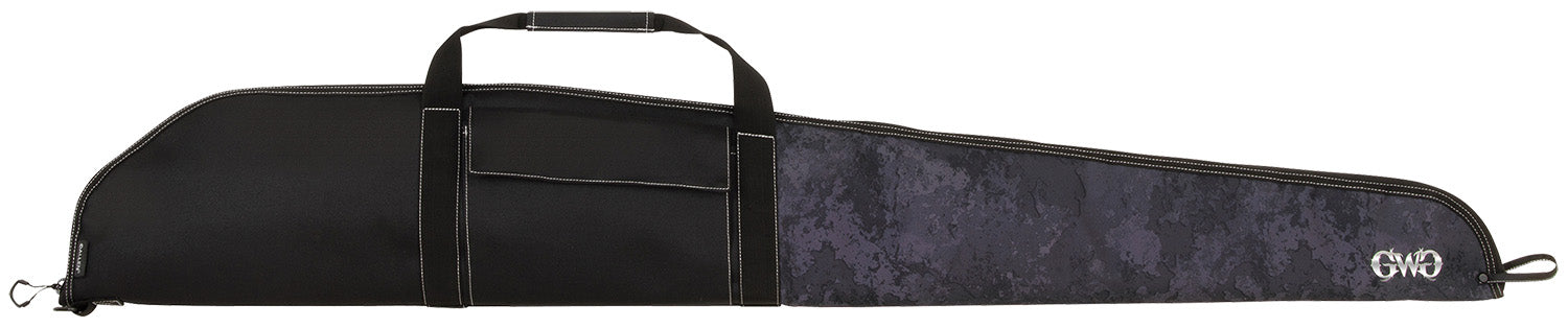Girls With Guns 90752 Midnight Shotgun Case 52" Black Shade Blackout Camo with Lockable Zipper