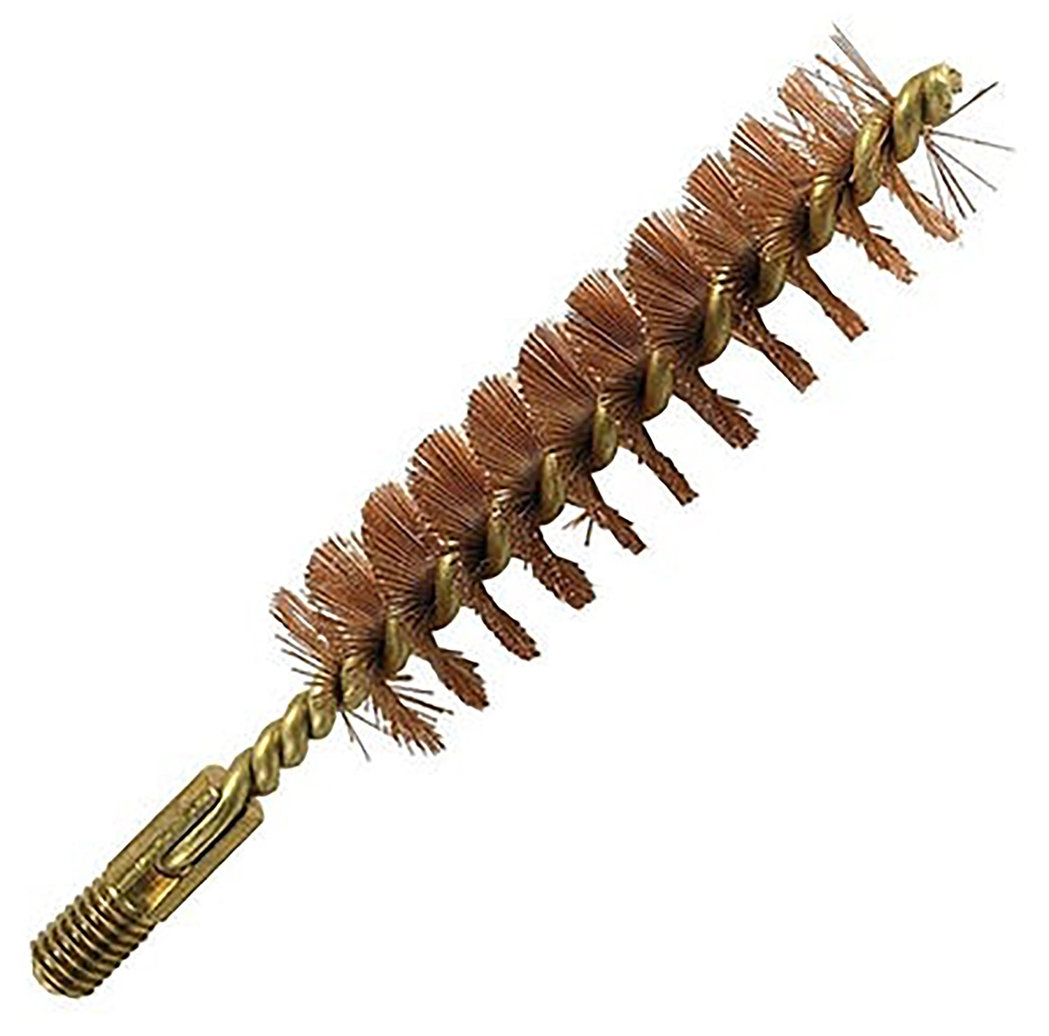 CVA AC1463 Brass Cleaning Brush .45 Cal Muzzleloader 10-32 Thread Bronze Bristles